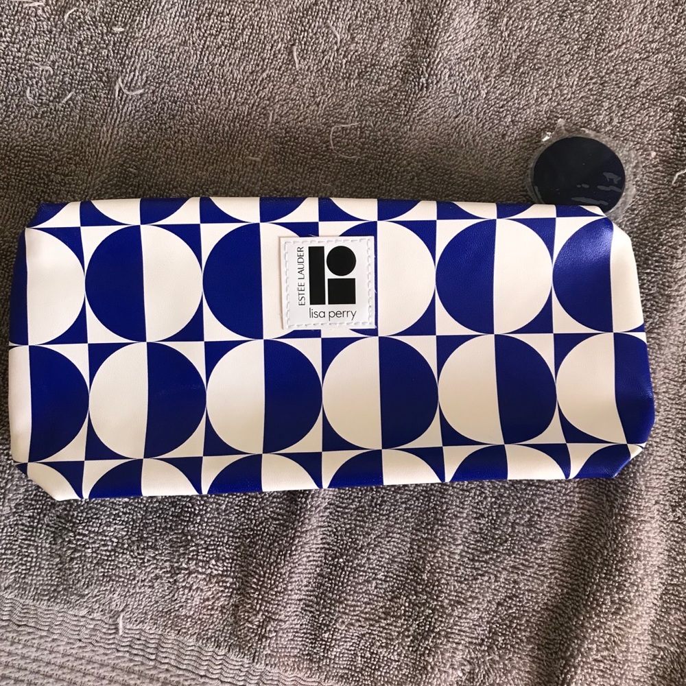 Estēe Lauder Lisa Perry Cosmetic Bag